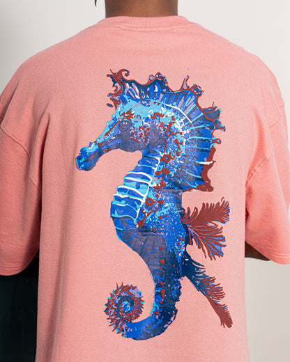 Oversized T-shirt Sea-Horse